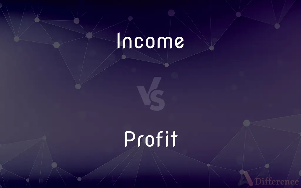 Income vs. Profit — What's the Difference?