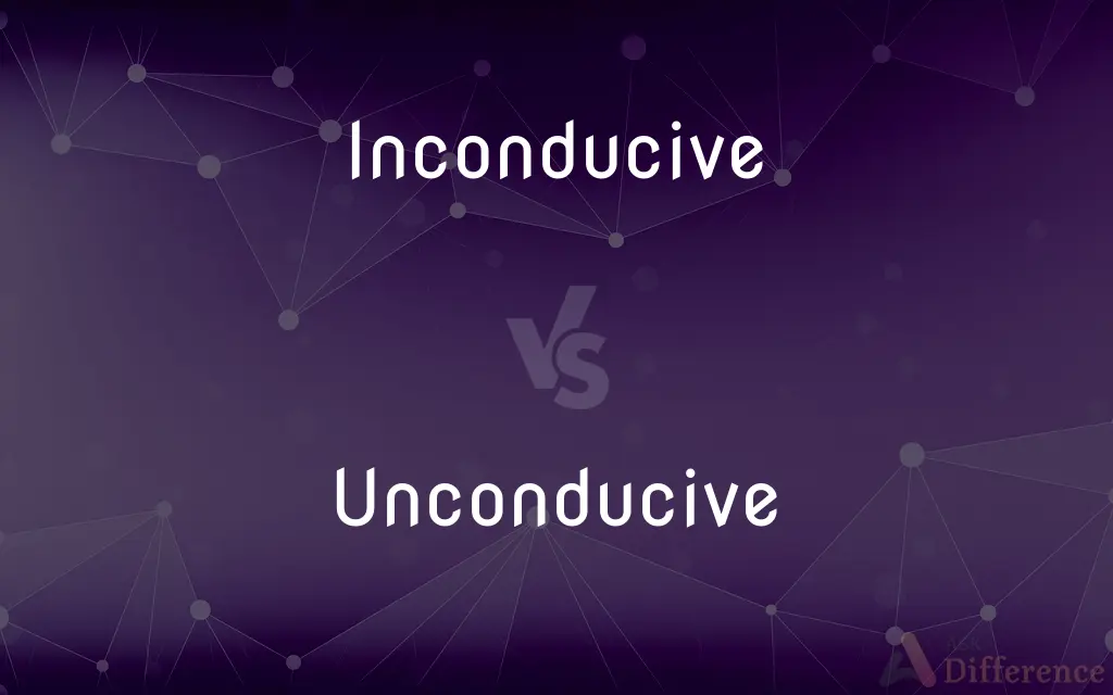 Inconducive vs. Unconducive — Which is Correct Spelling?