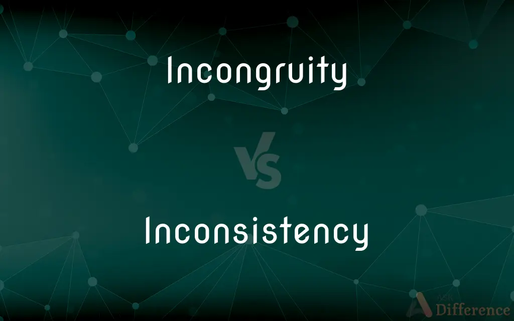 Incongruity vs. Inconsistency — What's the Difference?