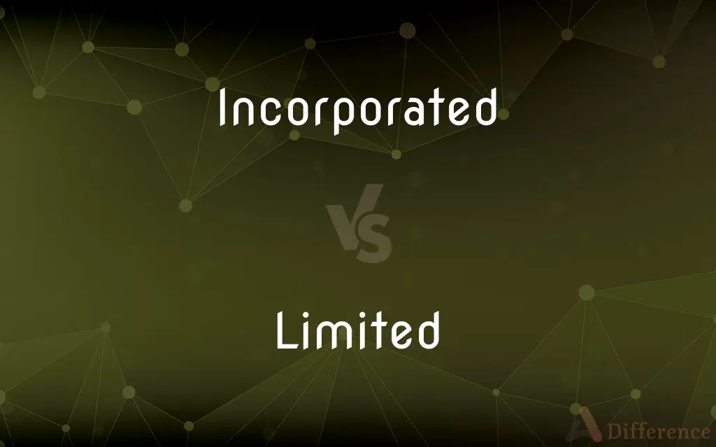 Incorporated vs. Limited — What's the Difference?