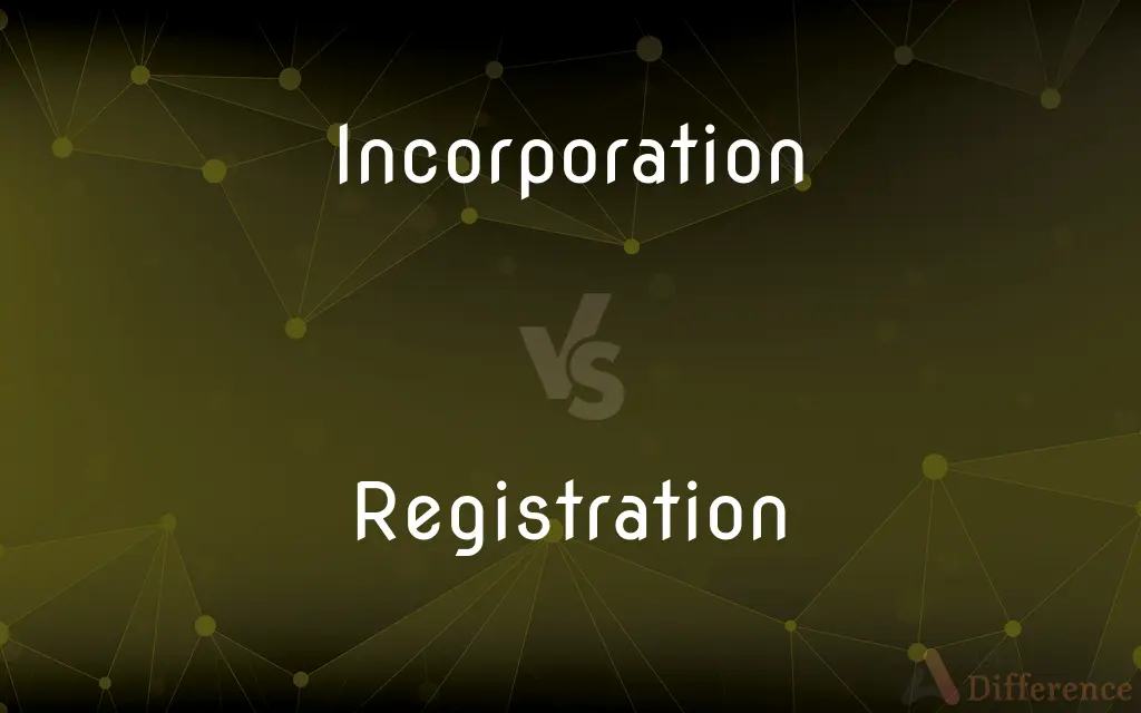 Incorporation vs. Registration — What's the Difference?