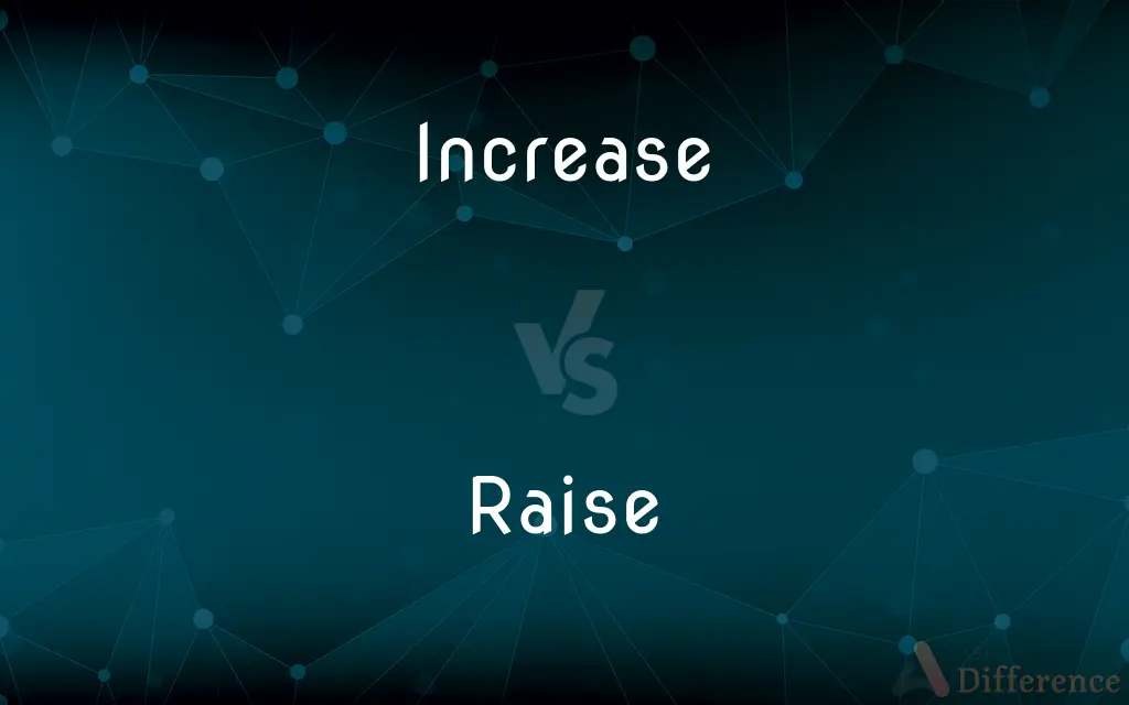 Increase vs. Raise — What's the Difference?