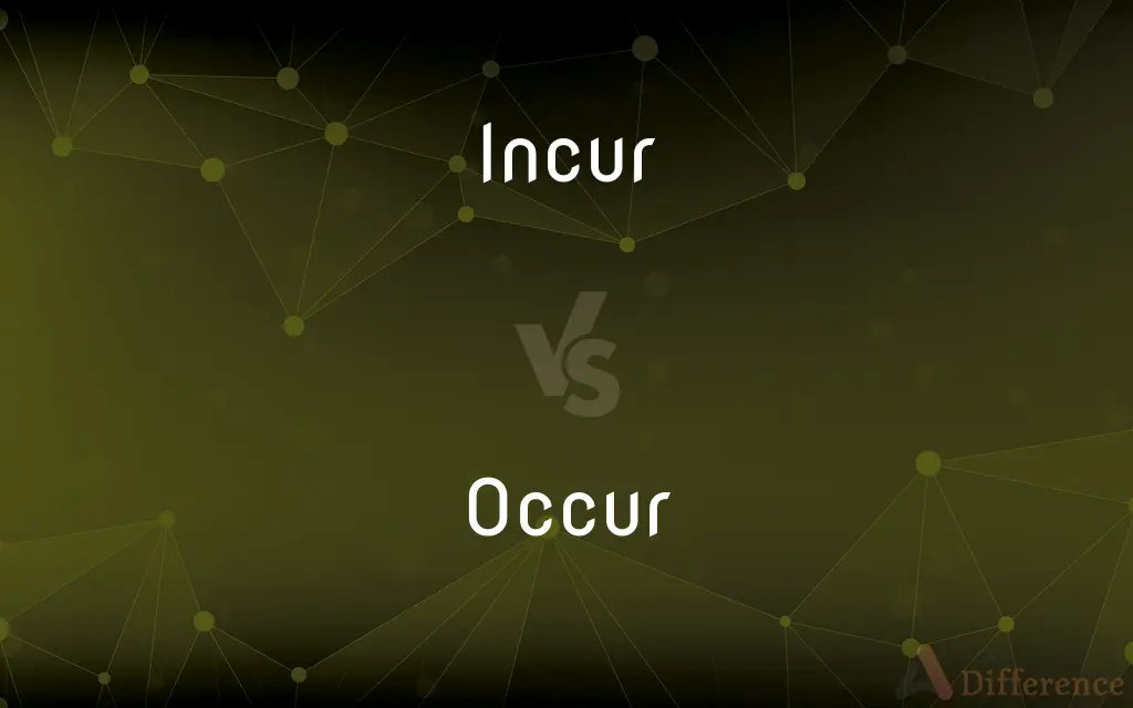 Incur vs. Occur — What's the Difference?
