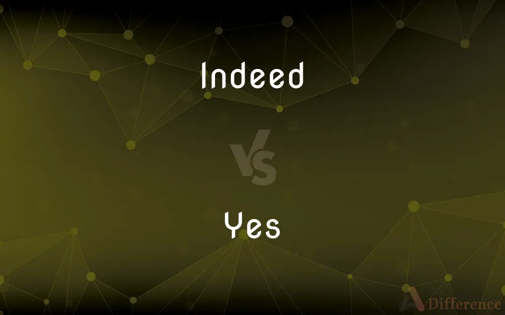 Indeed vs. Yes — What's the Difference?