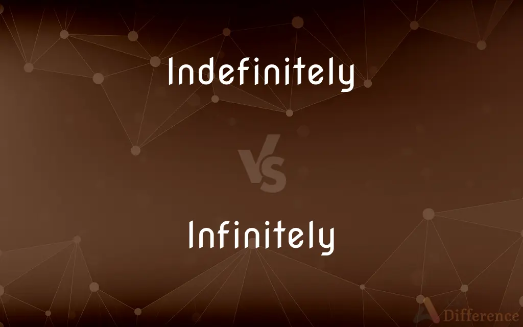 Indefinitely vs. Infinitely — What's the Difference?