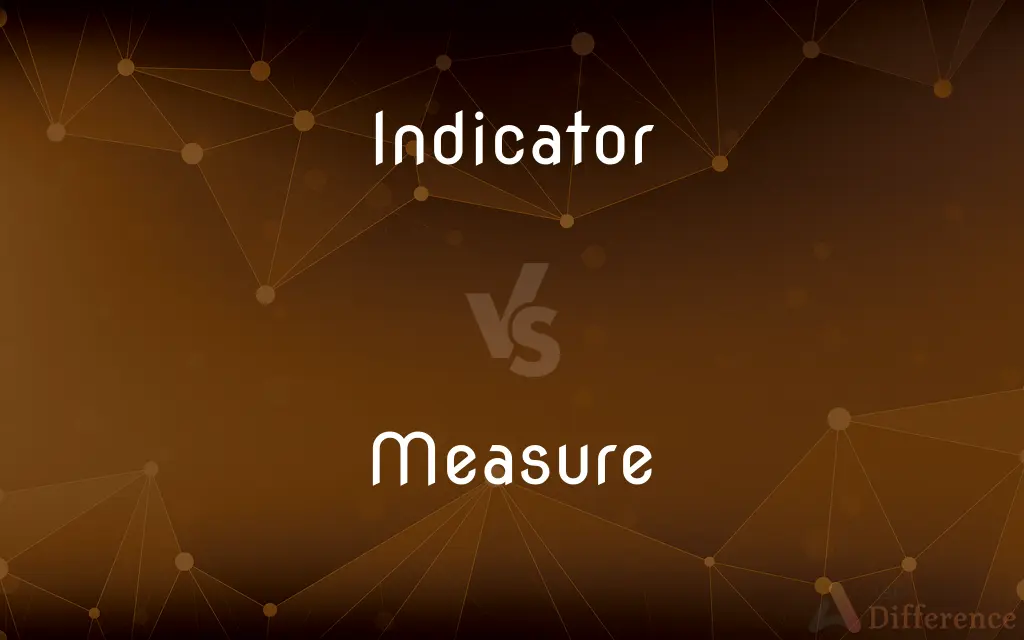 Indicator vs. Measure — What's the Difference?
