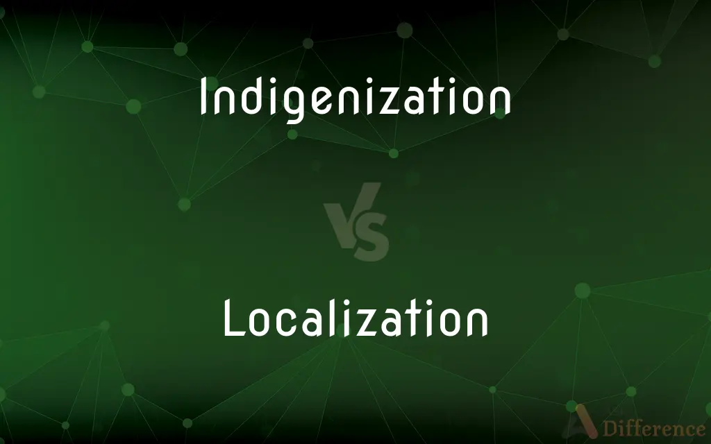 Indigenization vs. Localization — What's the Difference?