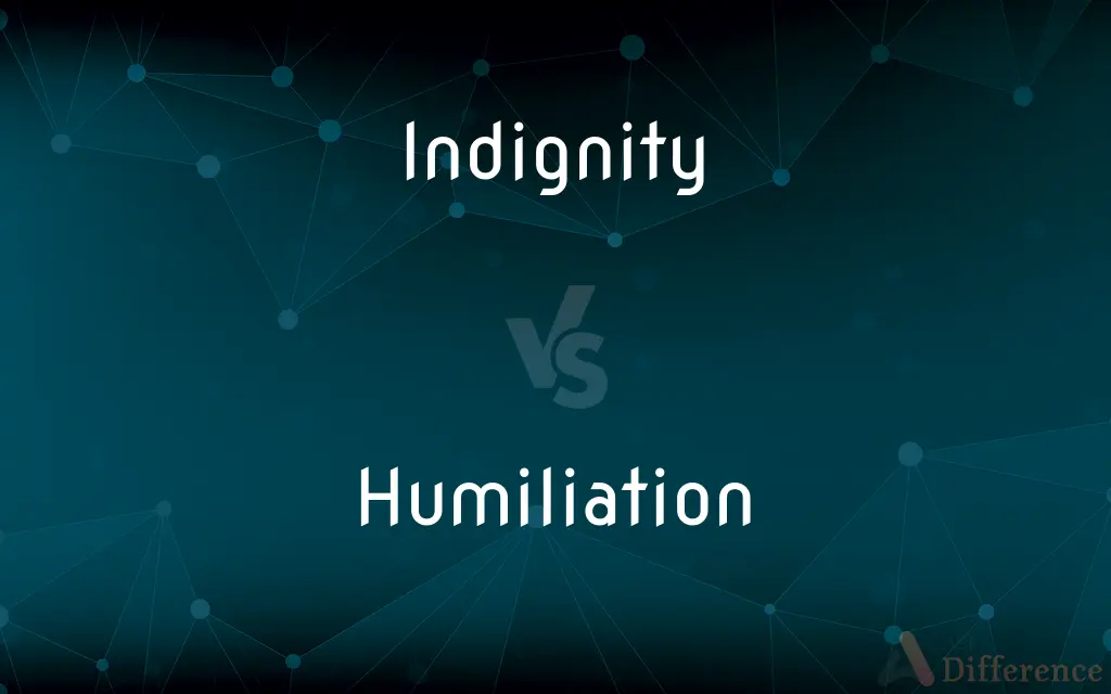 Indignity vs. Humiliation — What's the Difference?