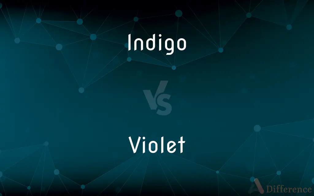 Indigo vs. Violet — What's the Difference?