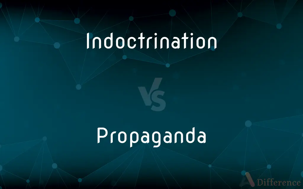 Indoctrination vs. Propaganda — What's the Difference?