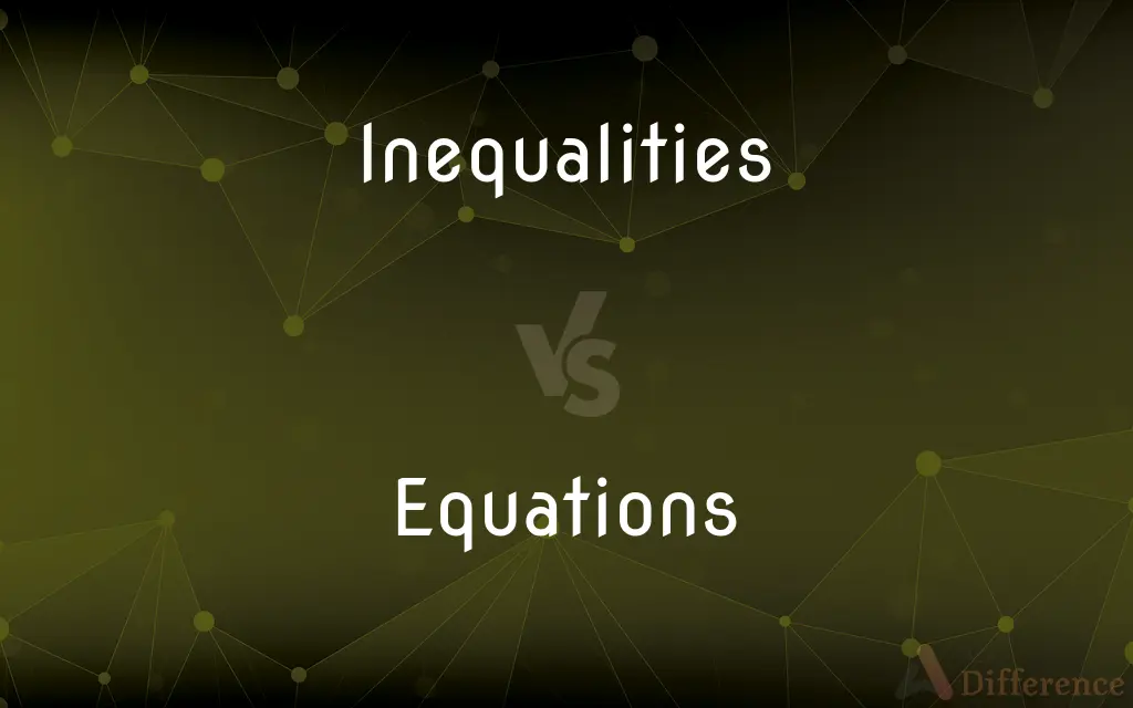 Inequalities vs. Equations — What's the Difference?