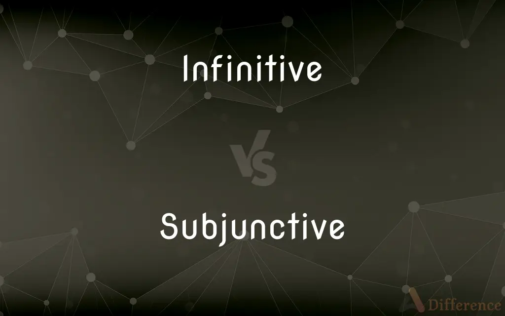 Infinitive vs. Subjunctive — What's the Difference?