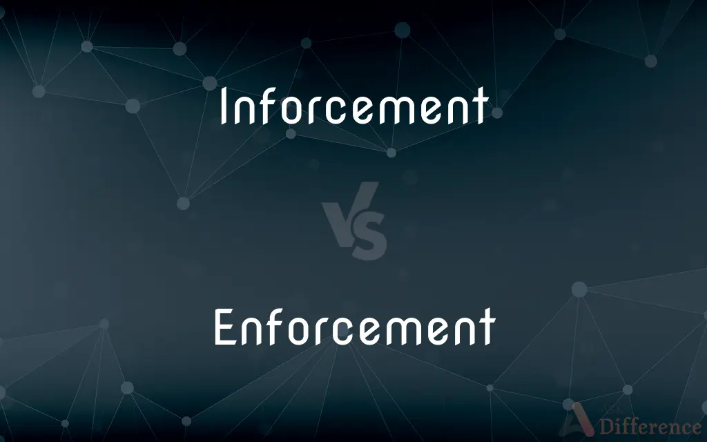 Inforcement vs. Enforcement — Which is Correct Spelling?