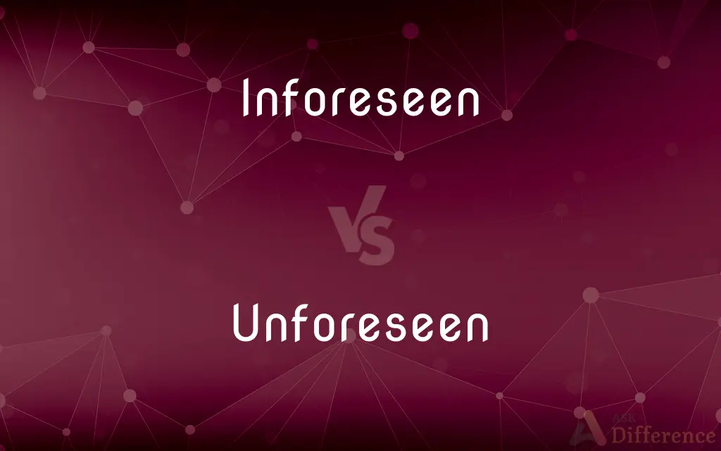 Inforeseen vs. Unforeseen — Which is Correct Spelling?