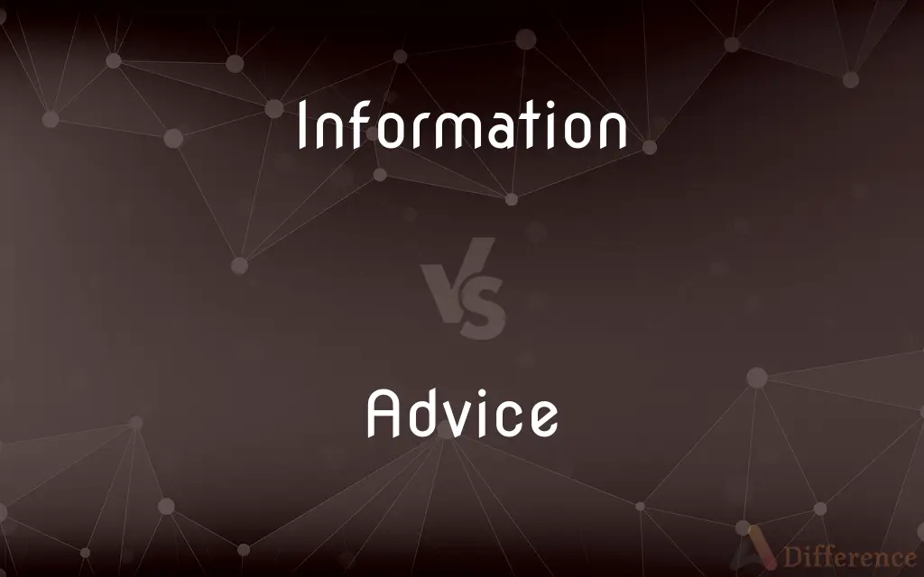Information vs. Advice — What's the Difference?