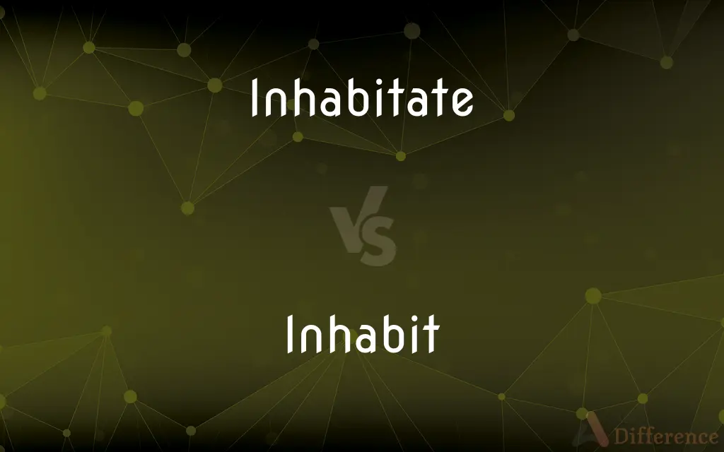 Inhabitate vs. Inhabit — Which is Correct Spelling?