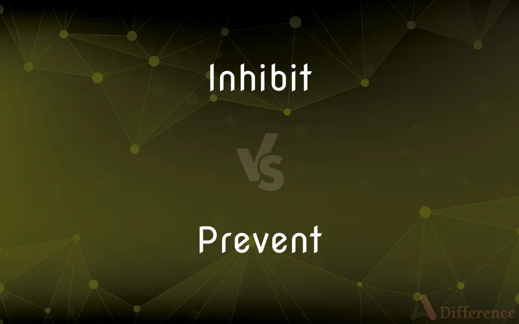 Inhibit vs. Prevent — What's the Difference?