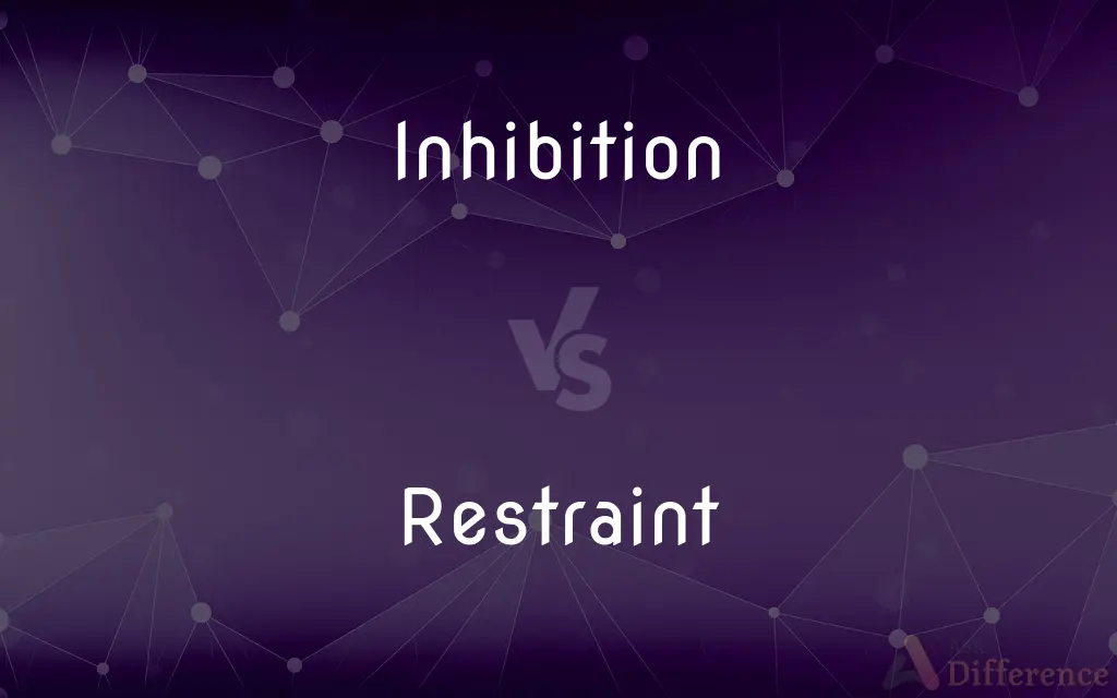 Inhibition vs. Restraint — What's the Difference?