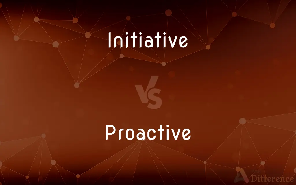 Initiative vs. Proactive — What's the Difference?