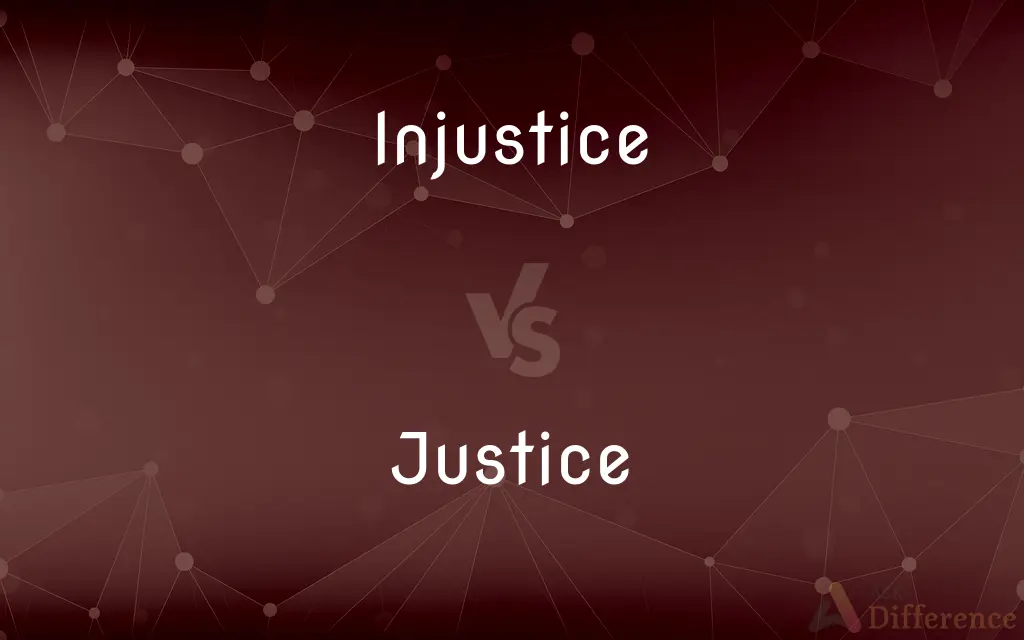 Injustice vs. Justice — What's the Difference?