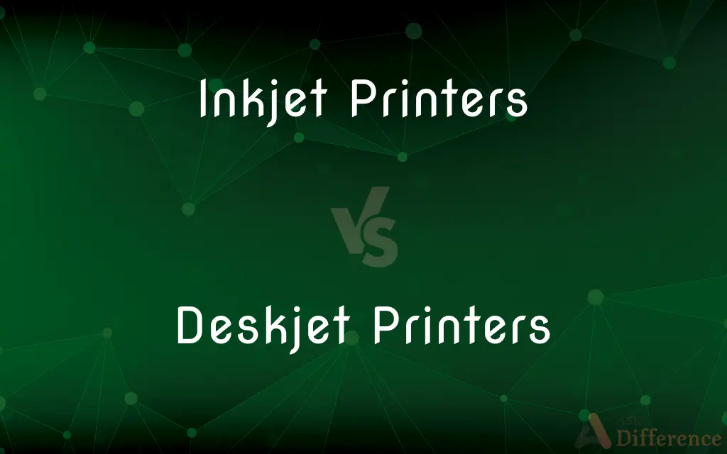 Inkjet Printers vs. Deskjet Printers — What's the Difference?