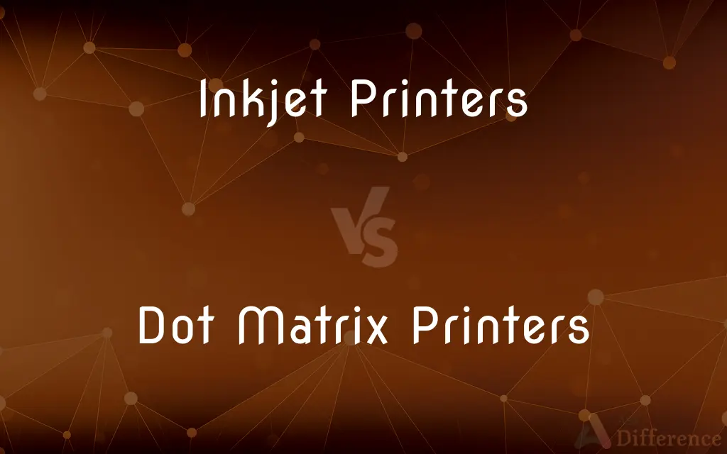 Inkjet Printers vs. Dot Matrix Printers — What's the Difference?