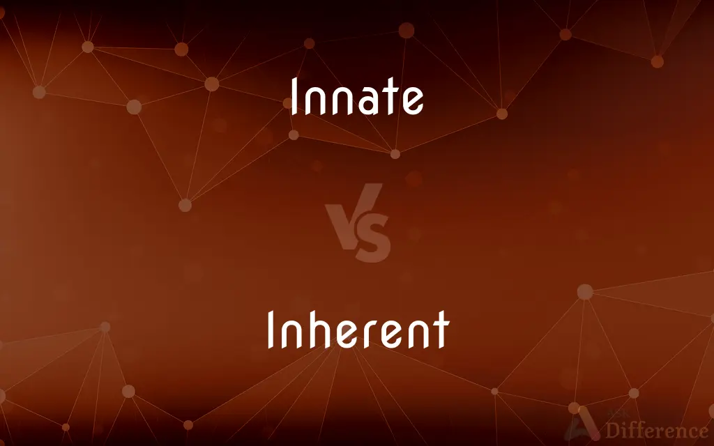 Innate vs. Inherent — What's the Difference?