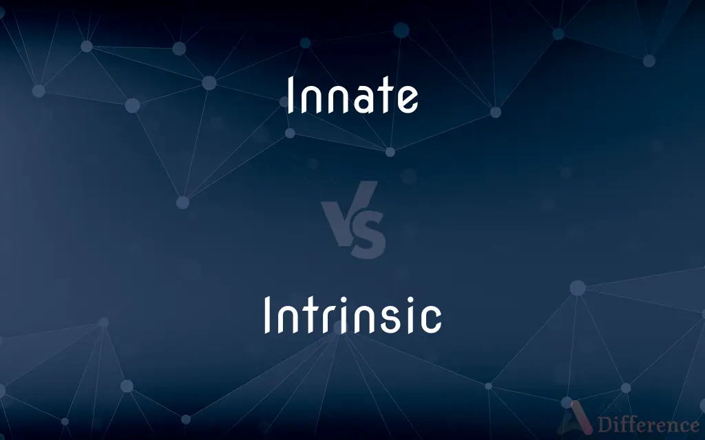 Innate vs. Intrinsic — What's the Difference?
