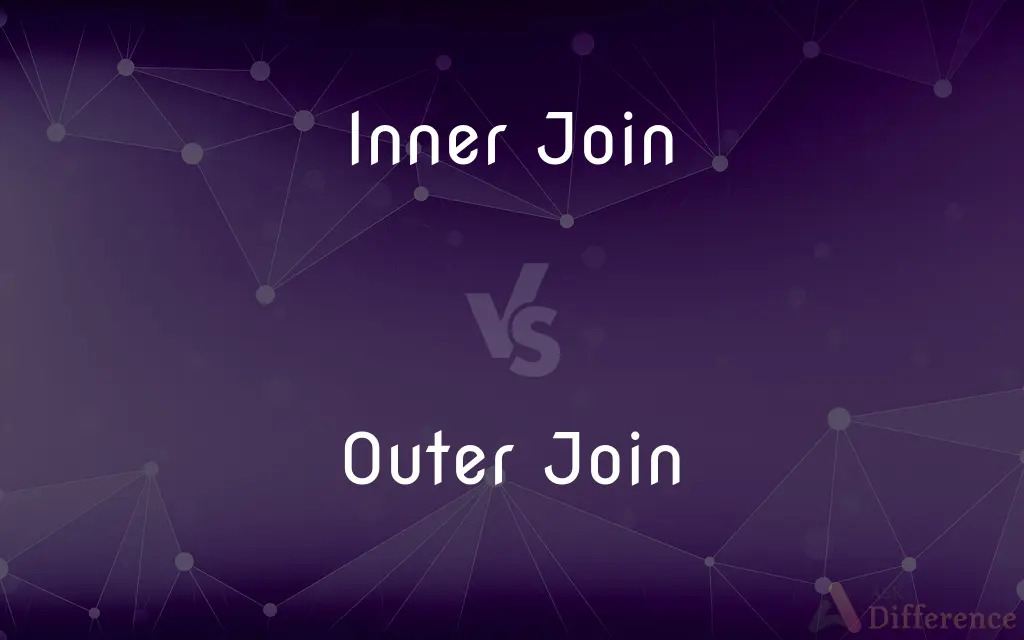 Inner Join vs. Outer Join — What's the Difference?