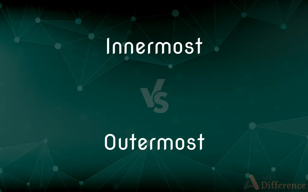 Innermost vs. Outermost — What's the Difference?