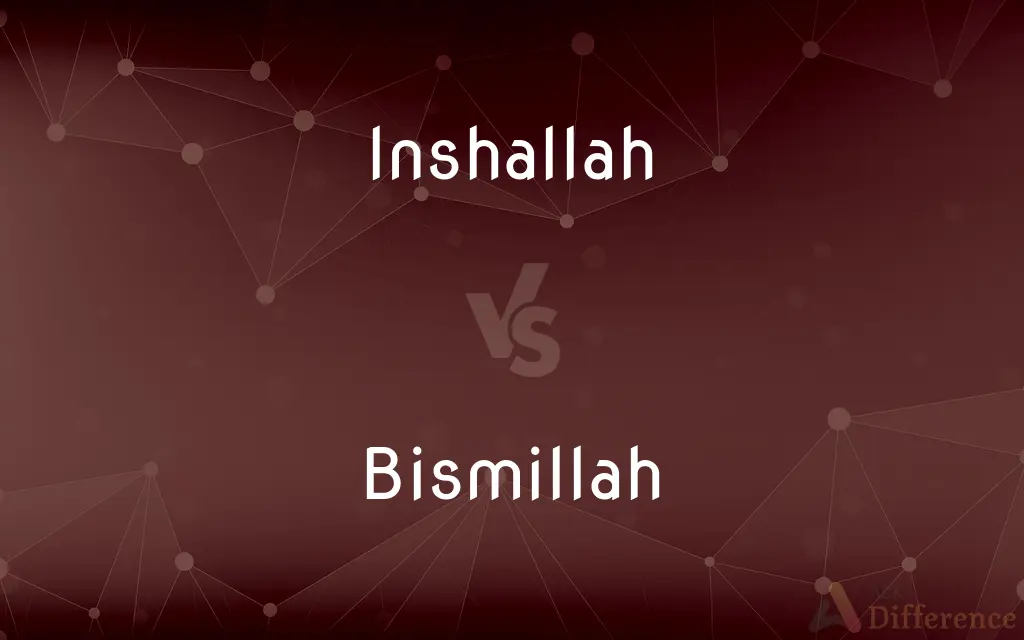 Inshallah vs. Bismillah — What's the Difference?