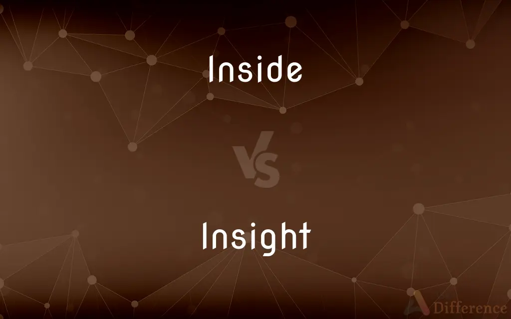 Inside vs. Insight — What's the Difference?