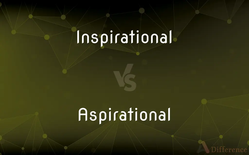 Inspirational vs. Aspirational — What's the Difference?