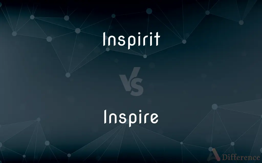 Inspirit vs. Inspire — What's the Difference?