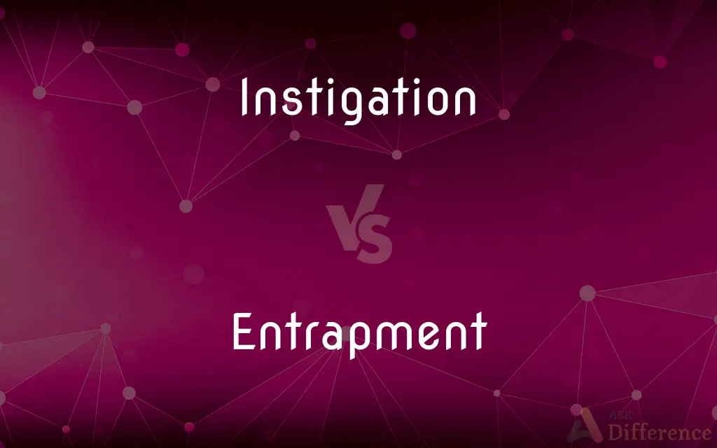 Instigation vs. Entrapment