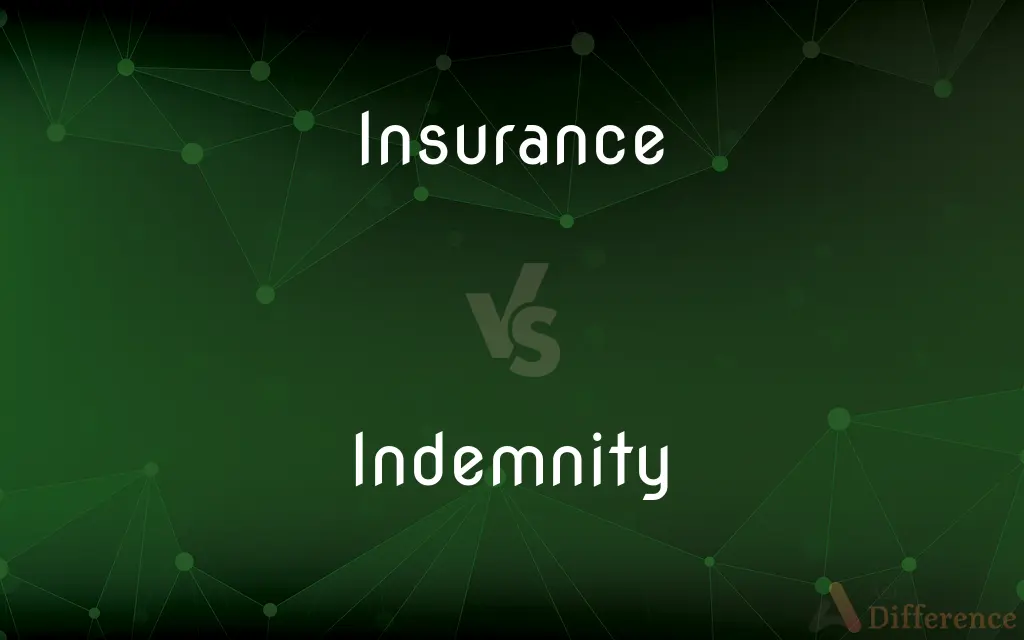 Insurance vs. Indemnity — What's the Difference?