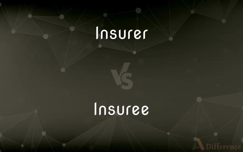 Insurer vs. Insuree — Which is Correct Spelling?