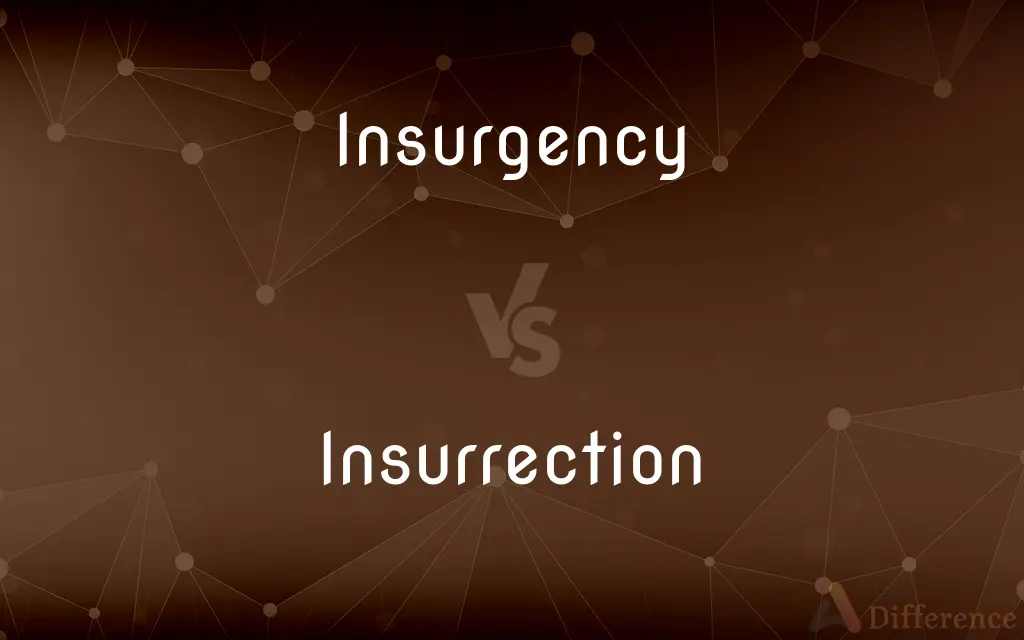 Insurgency vs. Insurrection — What's the Difference?