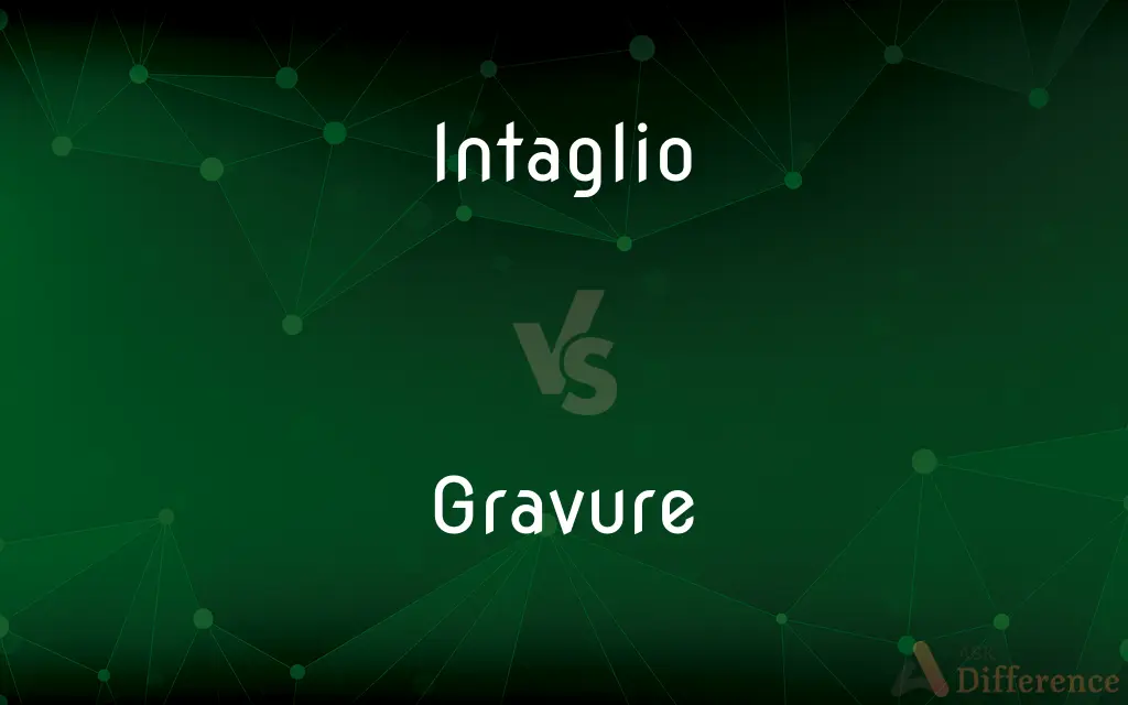 Intaglio vs. Gravure — What's the Difference?
