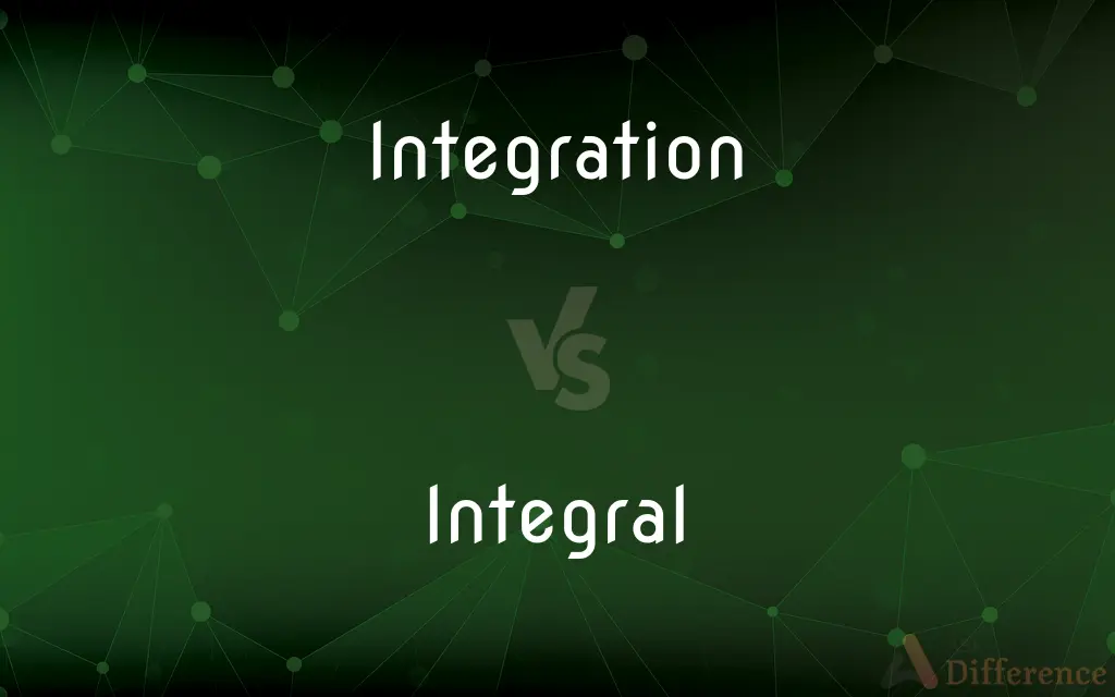 Integration vs. Integral — What's the Difference?