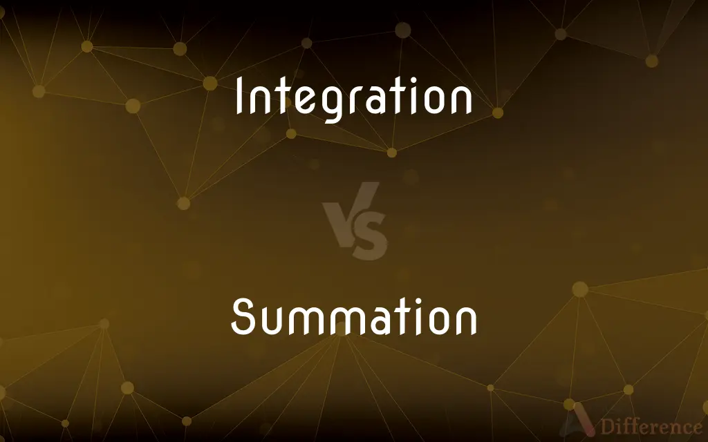 Integration vs. Summation — What's the Difference?