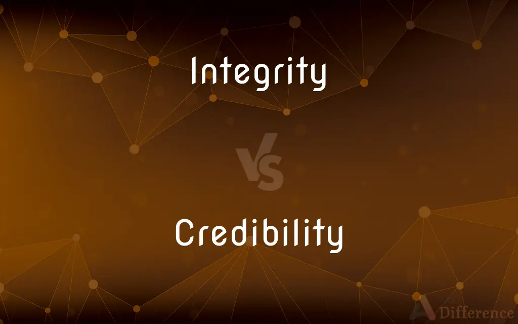 Integrity vs. Credibility — What's the Difference?