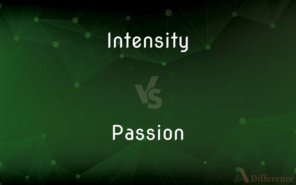 Intensity vs. Passion — What's the Difference?