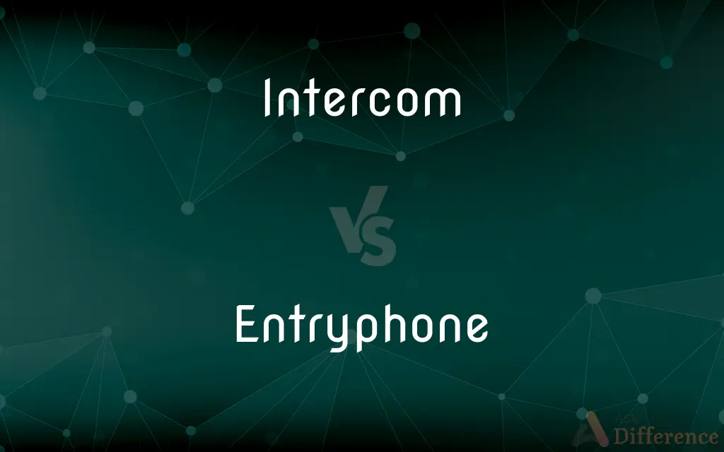 Intercom vs. Entryphone — What's the Difference?