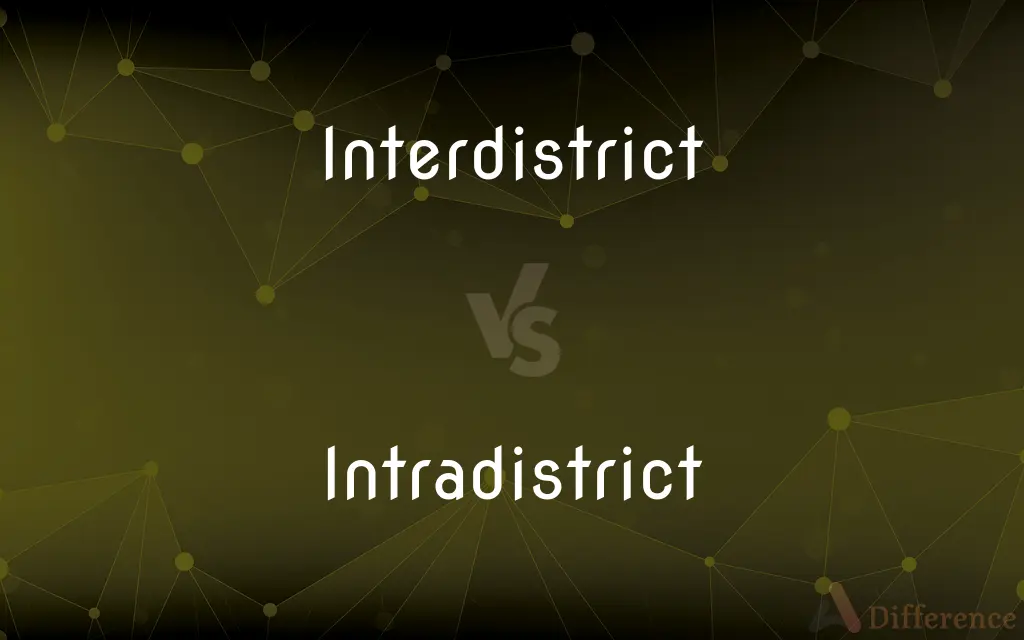 Interdistrict vs. Intradistrict — What's the Difference?