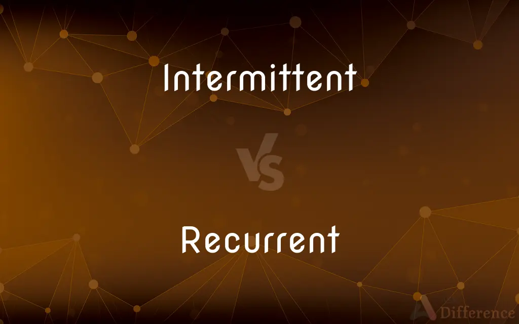 Intermittent vs. Recurrent — What's the Difference?