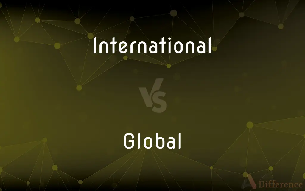 International vs. Global — What's the Difference?