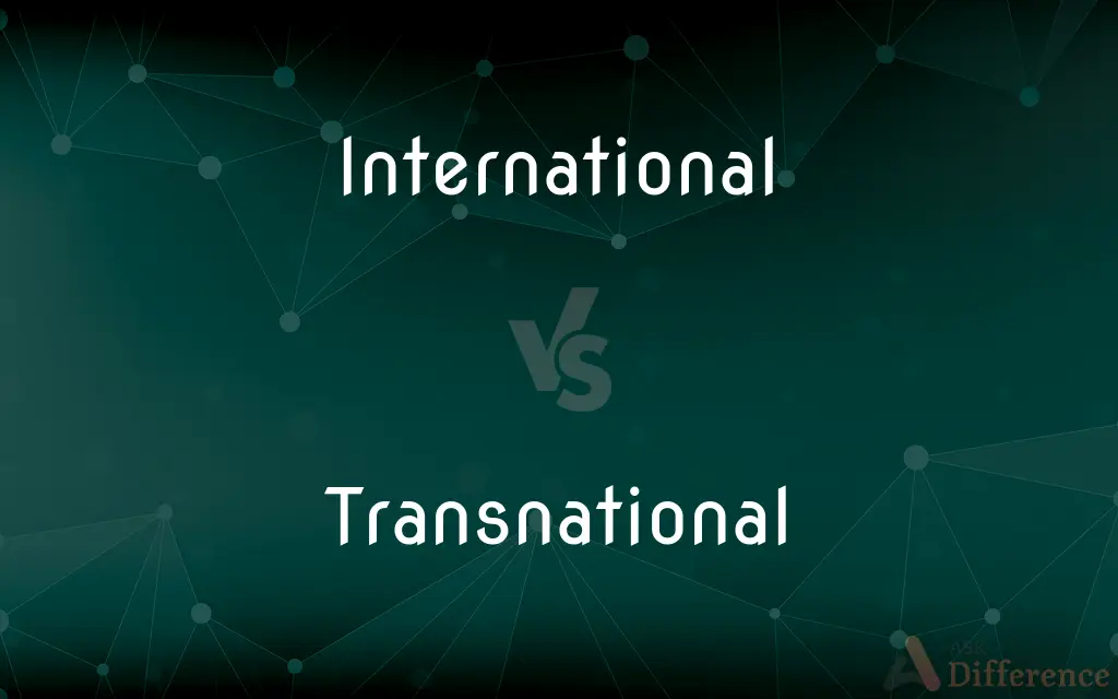 International vs. Transnational — What's the Difference?