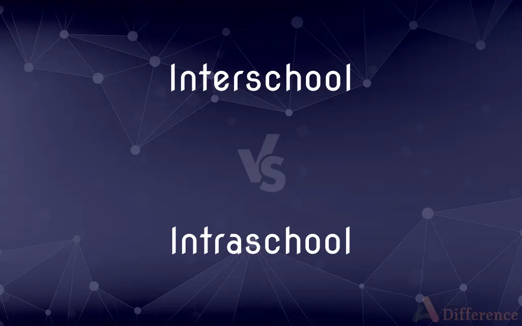 Interschool vs. Intraschool — What's the Difference?