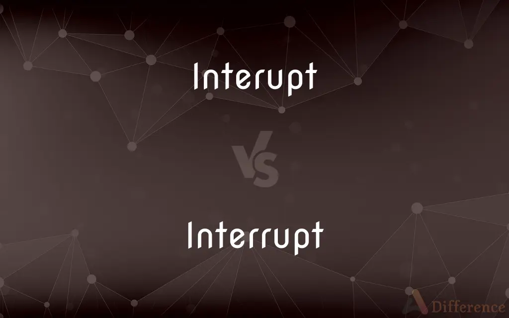 Interupt vs. Interrupt — Which is Correct Spelling?